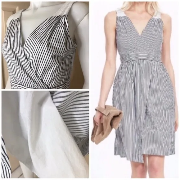 BANANA Republic Striped Dress