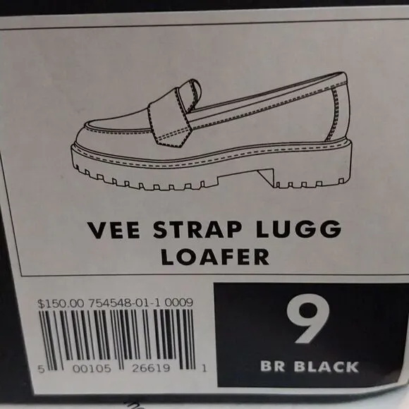 Banana Republic Vee Strap Lug Loafer...SIZE 9...NEW