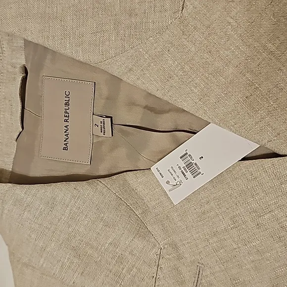 Banana Republic women Palma linen vest Brnad nee with tag