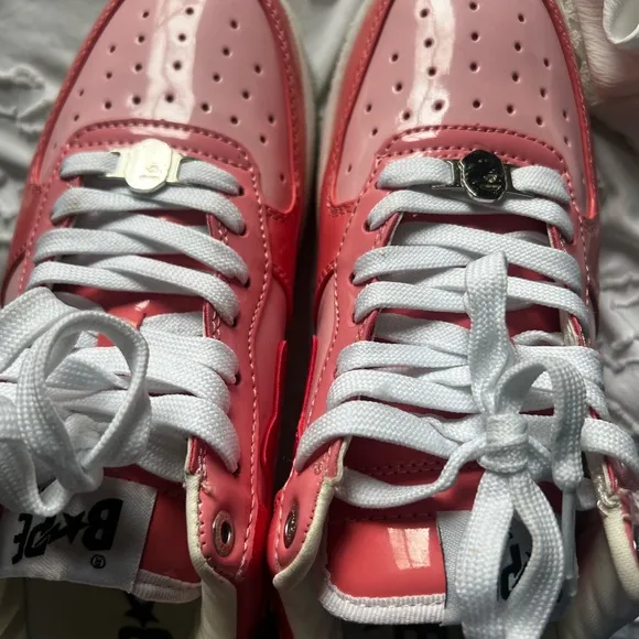 BAPE Pink Sneakers