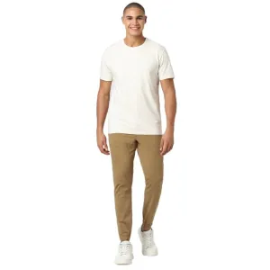 Bearbottoms Mens Dark Khaki Elastic Ankle 4 Pocket Zipper Fly Joggers Size Large
