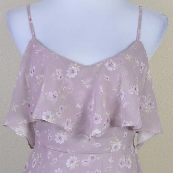 Birdy Grey Mauve Floret Jane Convertible Dress - S