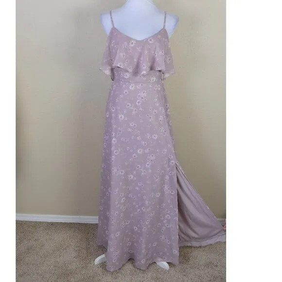 Birdy Grey Mauve Floret Jane Convertible Dress - S