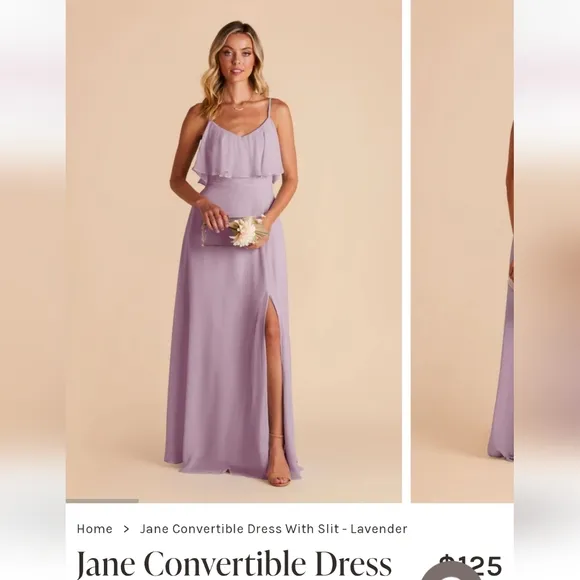 Birdy Grey Mauve Floret Jane Convertible Dress - S