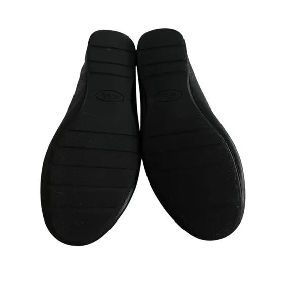 Birkenstock Black Leather Slip-On Loafers Man Size 13