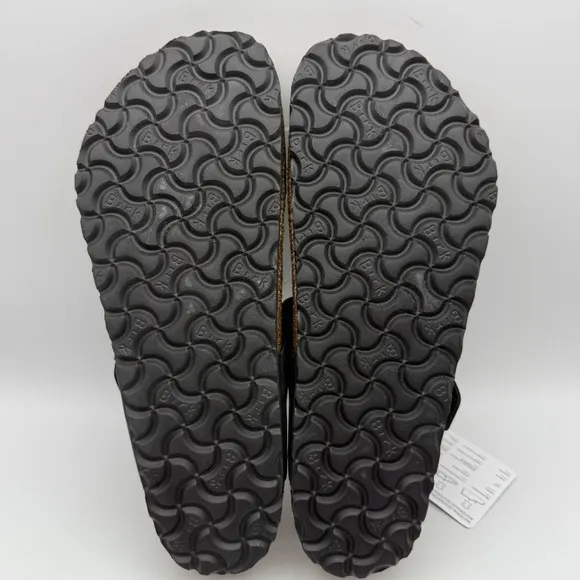 Birkenstock Gizeh Braided Black Leather Thong Sandals EU 41 US 10