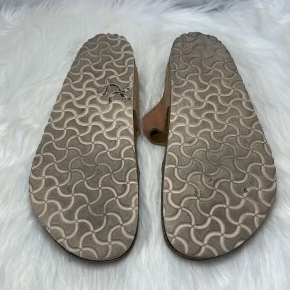 Birkenstock Gizeh Metallic Thong Sandals Sz 11-11.5 SEE DESCRIPTION