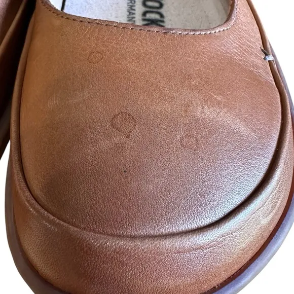 Birkenstock Iona Brown Leather Mary Jane Strap On Flats Comfy Size 41EU 10US