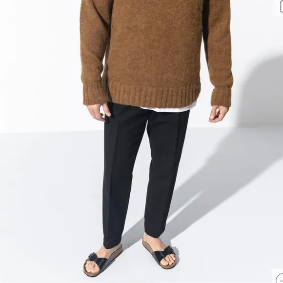 BIRKENSTOCK | Madrid Birko-Flor Black Patent Sandals Slip On Slides Shoes Flats