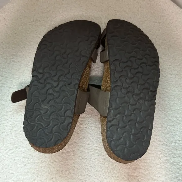 Birkenstock Mayari Kids Birko-Flor Birkibuc Thong Sandals Mocha EU 33 / US 2-2.5