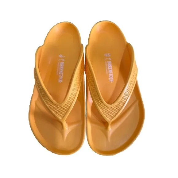 BIRKENSTOCK Mens Thong Flat Sandals Honolulu EVA Zinnia Size 43 Men’s 10 EUC