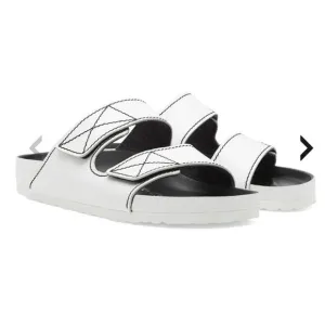 Birkenstock x Proenza Schouler Arizona Natural Leather Sandals Size 35 in White