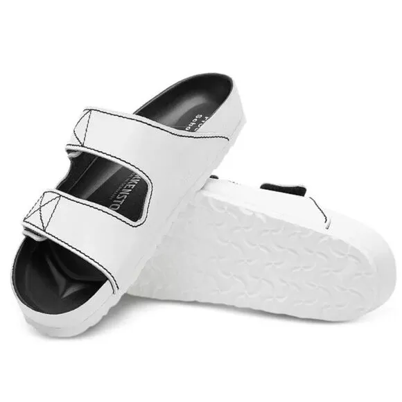 Birkenstock x Proenza Schouler Arizona Natural Leather Sandals Size 35 White