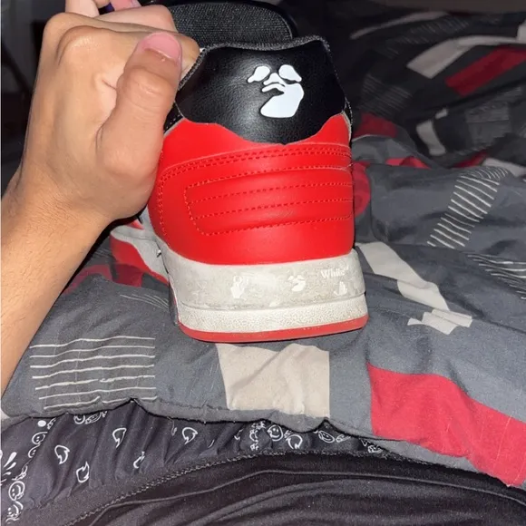 Black and Red Off-Whites