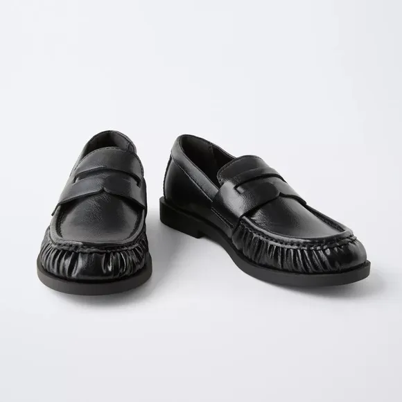 Black girls loafers