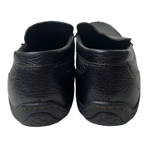 BOC Born Concept Men’s Black Leather Slip On Loafers