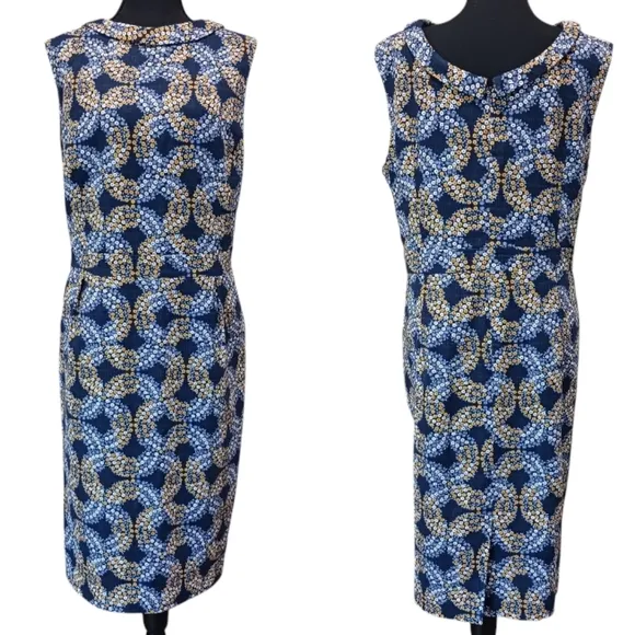 Boden Martha Textured Sheath Dress