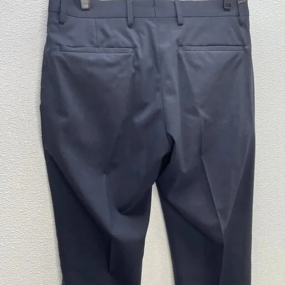 Boggi Men's Wool Dress Pants – Size 46 / US 31 – Navy – Tailored Fit – NWT