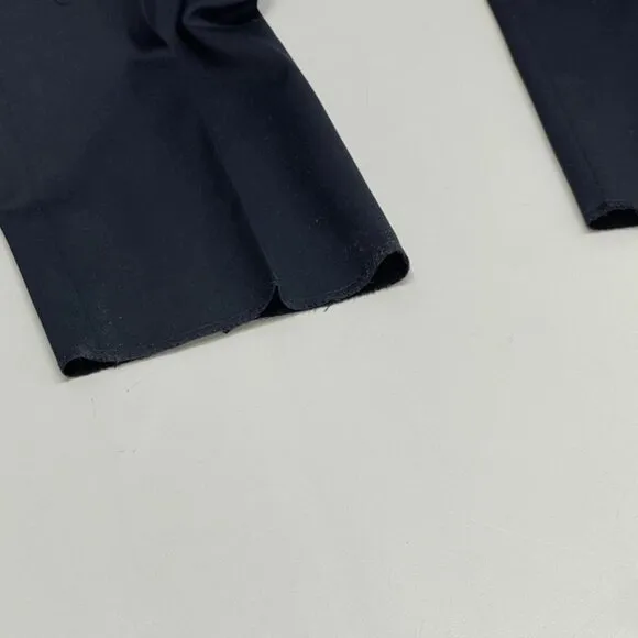 Boggi Men's Wool Dress Pants – Size 46 / US 31 – Navy – Tailored Fit – NWT
