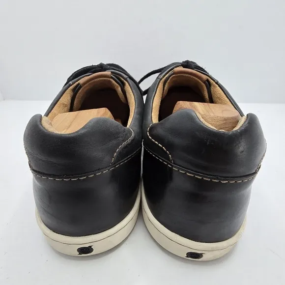 Born | Allegheny black smooth leather casual low-top sneakers | MENS 13
