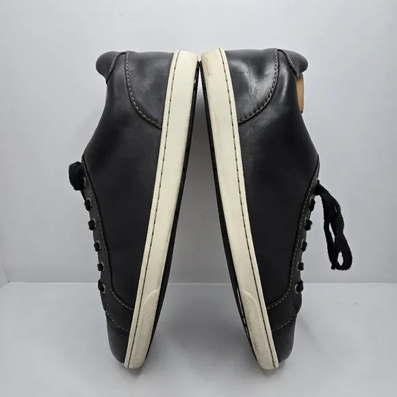 Born | Allegheny black smooth leather casual low-top sneakers | MENS 13