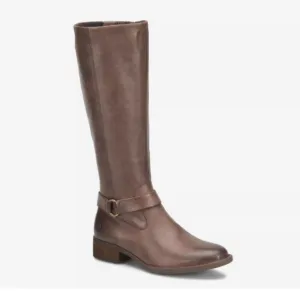 Born Brown Saddler wide calf over the knee Riding Boots Size 8 NWT