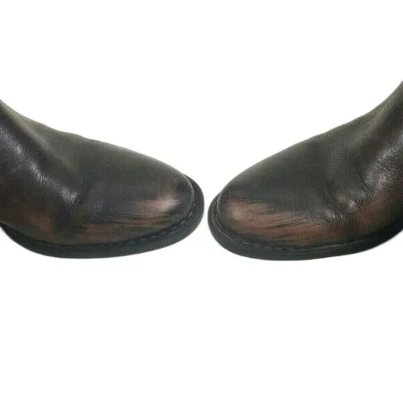 Born Cupra - Women's Size 8(M) - Dark Brown Leather Knee-High Boots - F50506