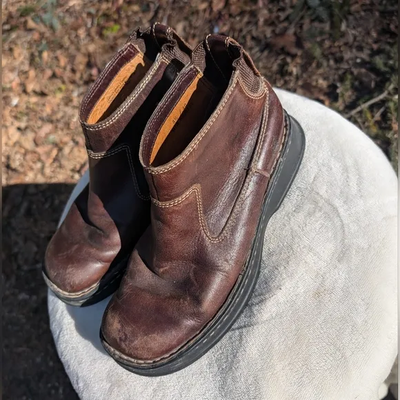 Born Leather 8.5 Loafers Ankle Shoes
