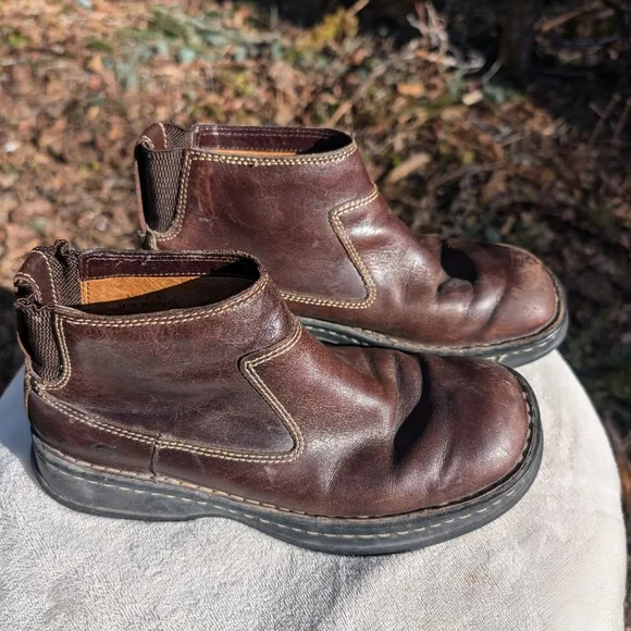 Born Leather 8.5 Loafers Ankle Shoes