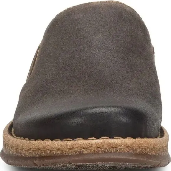 Born Black Slip-On Loafers with Stitched Sole