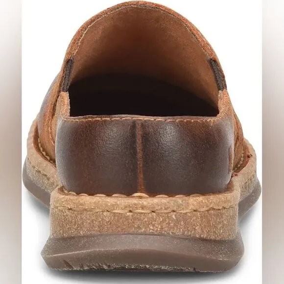 Born Black Slip-On Loafers with Stitched Sole