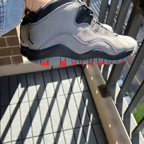 Boys' Sneakers with Red Jumpman Logo