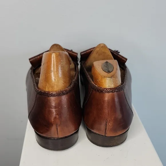 Bragano By Cole Haan Brown Tassel Loafers Slip-Ons Size 11
