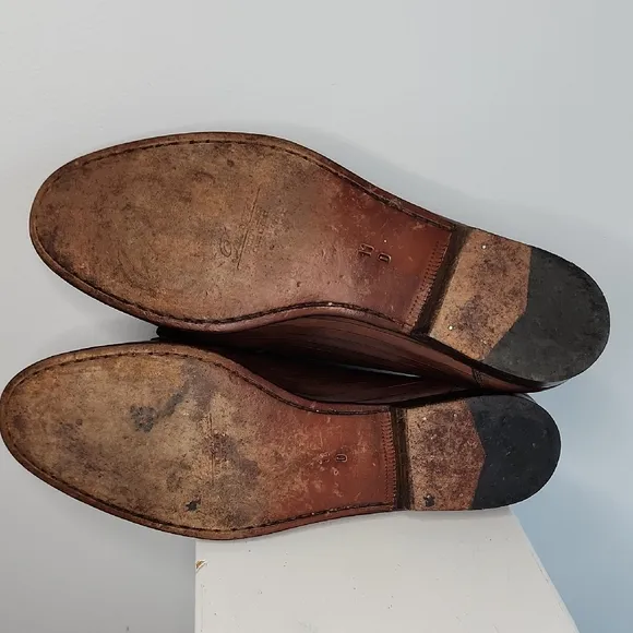 Bragano By Cole Haan Brown Tassel Loafers Slip-Ons Size 11