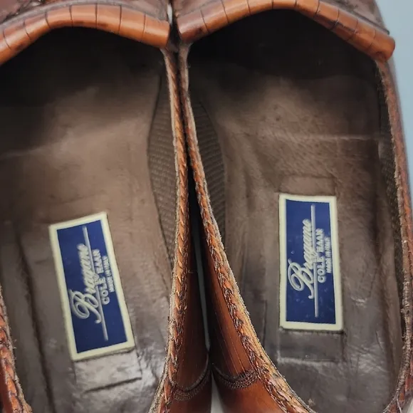 Bragano By Cole Haan Brown Tassel Loafers Slip-Ons Size 11