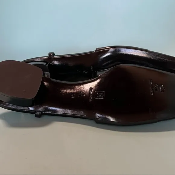 Bruno Magli Black Flats NWOT