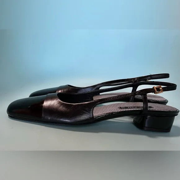 Bruno Magli Black Flats NWOT
