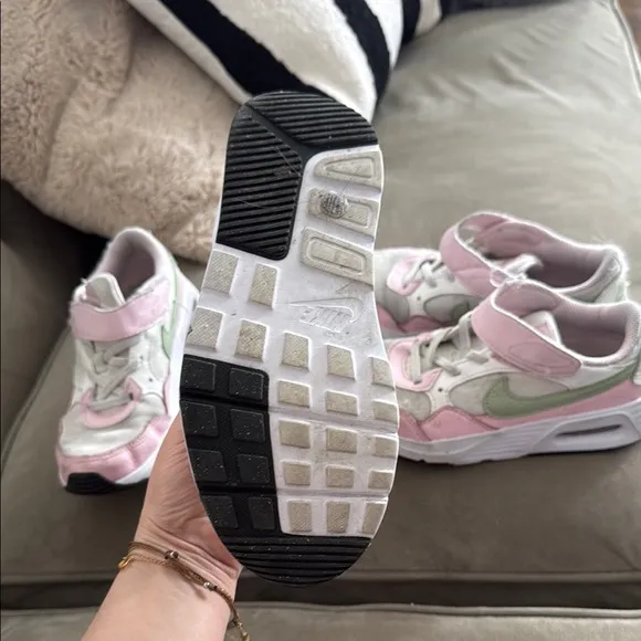 BUNDLE! Nike Kids Pink and White Sneakers