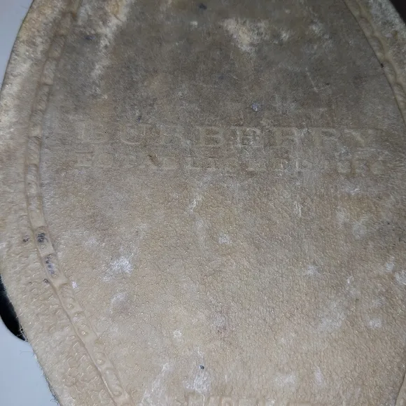 Burberry Checked Wedges. Size 40 US 10
