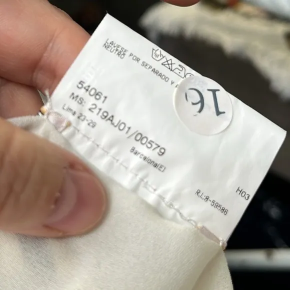 Burberry Super Rare Thomas Burberry Linen Skirt