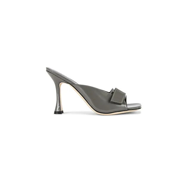 BY FAR Olivia Sandal in Cement from Revolve size 37