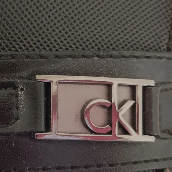 Calvin Klein Bartley Diamond Leather Loafers 9 M