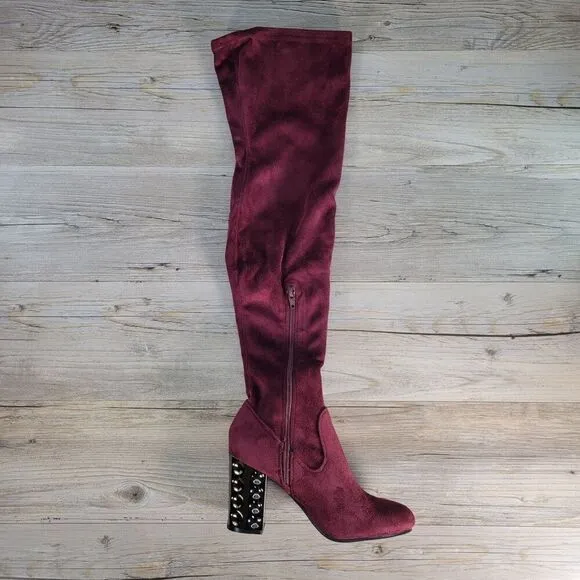 Carlos by Carlos Santana Quantum Over-the-Knee Boots Sz 7.5M