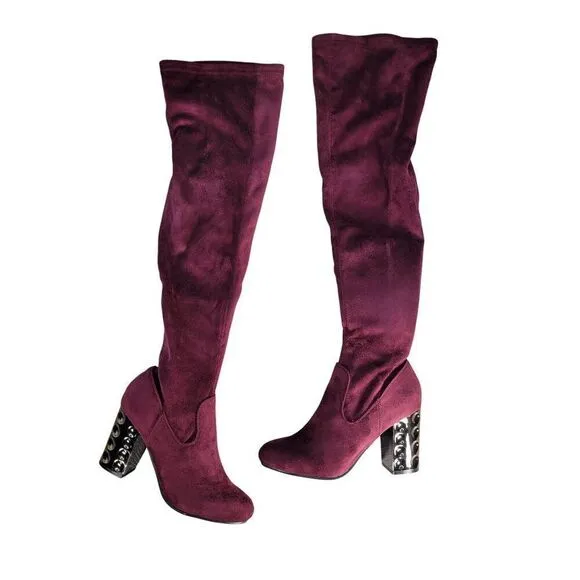 Carlos by Carlos Santana Quantum Over-the-Knee Boots Sz 7.5M