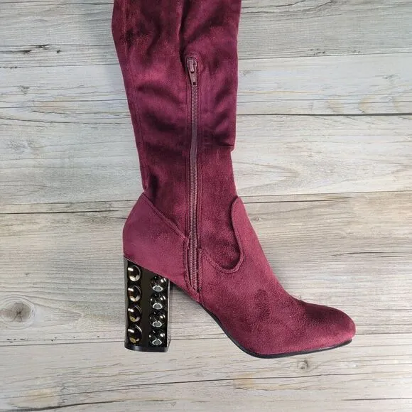 Carlos by Carlos Santana Quantum Over-the-Knee Boots Sz 7.5M