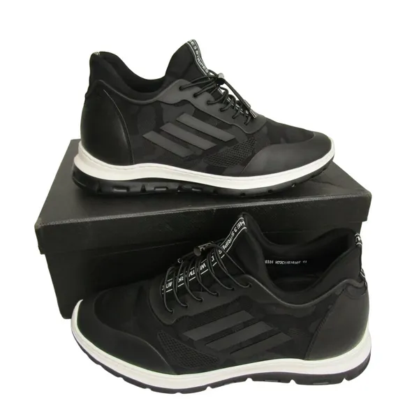 Chamaripa Elevator Sports Sneakers – Men’s Size 8.5–9 – Black – New With Box