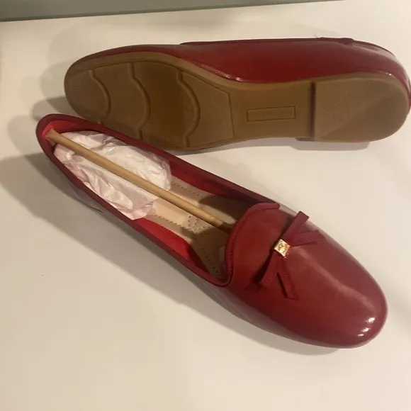 Charter Club Women's Red Kimii Deconstructed Loafers 12