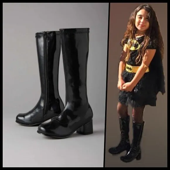 Chasing Fireflies Go-Go Costume Party Boots Black