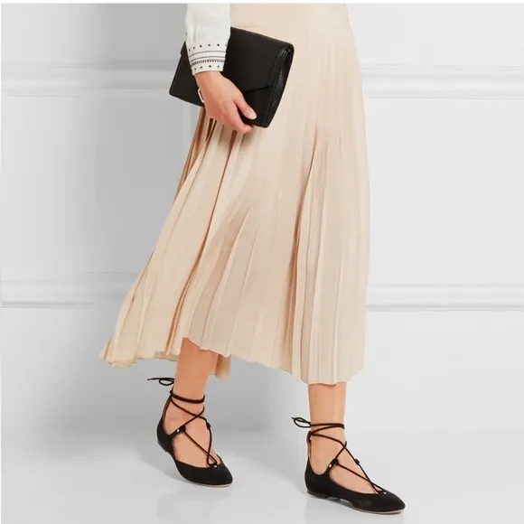 CHLOÉ “Foster” black suede lace-up ballet flats w/ dust bags size EU 36.5 / US 6