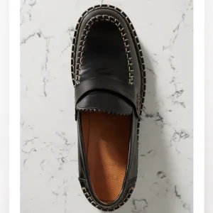 Chloé Noua Leather Loafers, 38